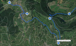 Radtour: Nürtingen-Tischardt-Käppishäusern-Dettingen, über Jusi nach Neuffen