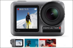 DJI Osmo Action mit Selfie Display, Wasserdicht, 145° Weitwinkel, HDR