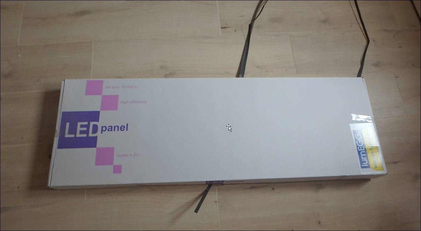 LED-Panel All in One 120x30cm 5.300K von Lampenwelt.de