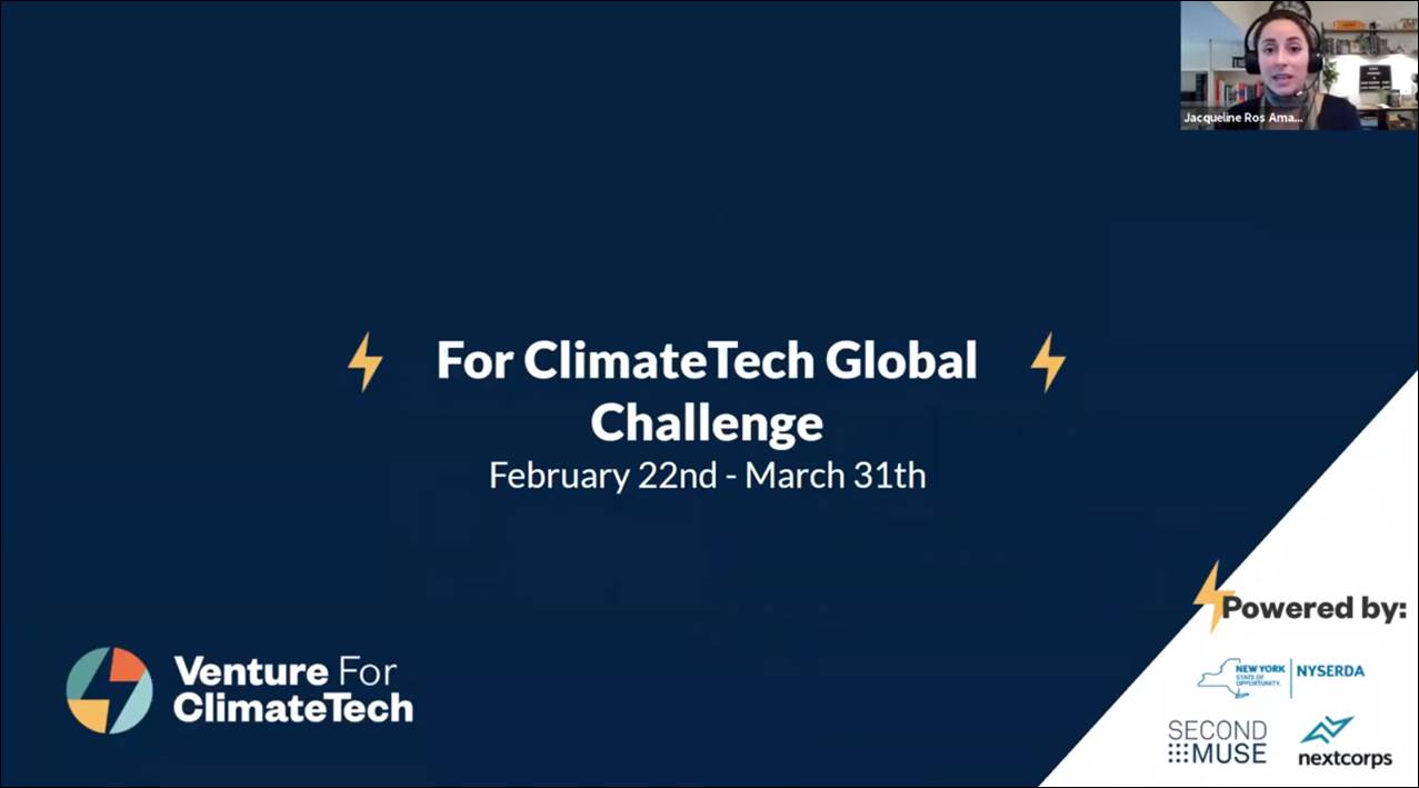 Climate Tech Challenge 2021 : 25k-250k Funding